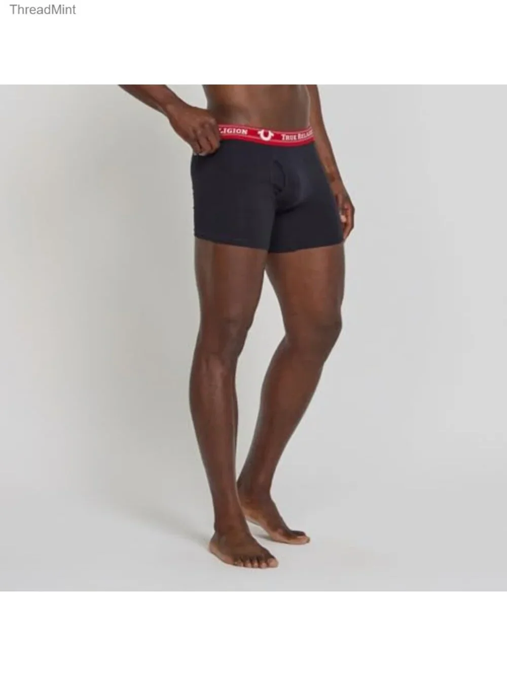 Mens Cotton Stretch Boxer Briefs 4 Pack Underwear